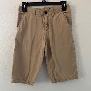 H&M boys khaki shorts with pockets size 12-13
